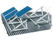 Fastening system for sloping roof